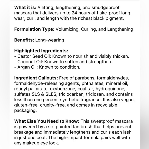 🌿 ONE/SIZE BY PATRICK STARRR Fantasize Ultimate Lifting & Lengthening Mascara - Picture 9 of 9